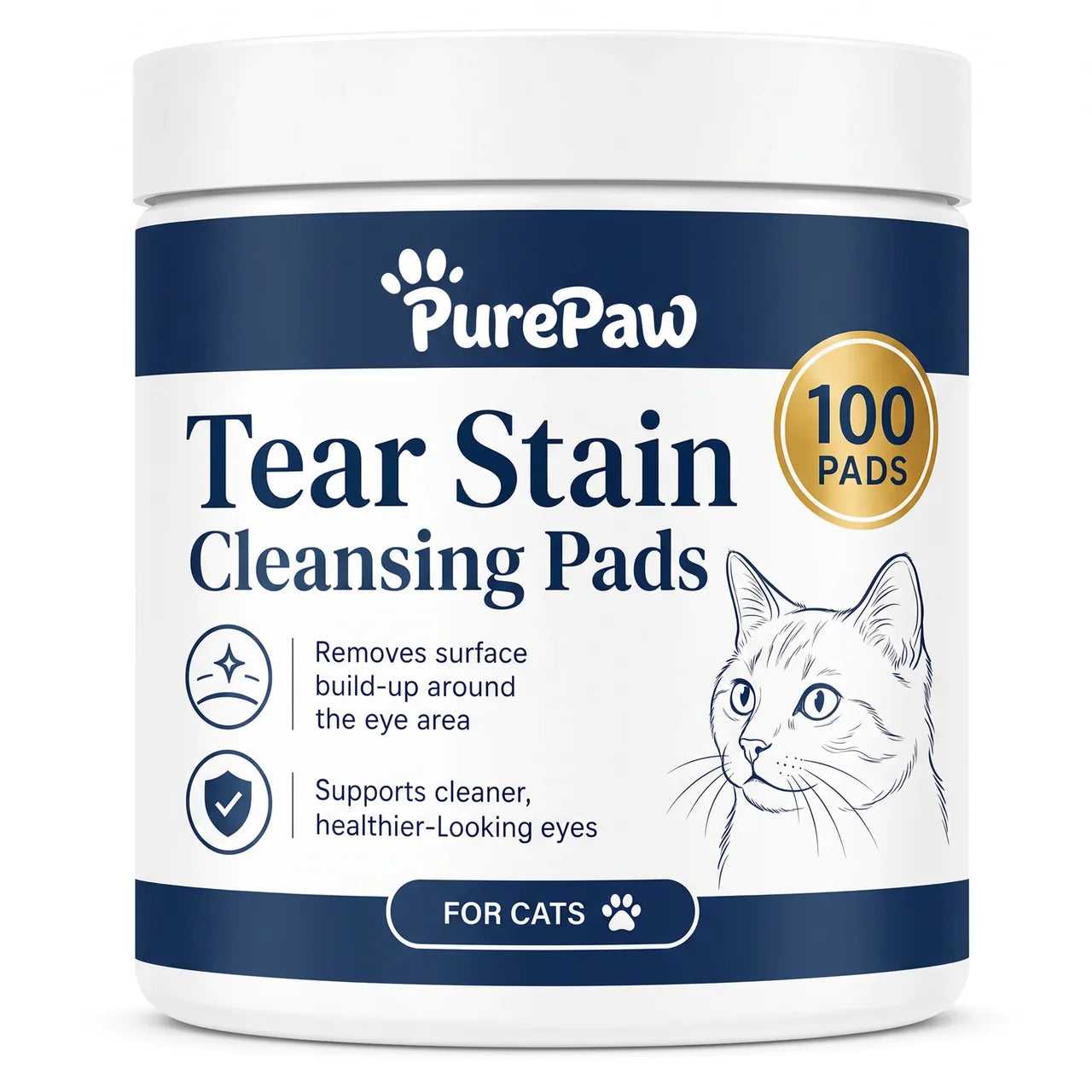Cat Eye-Care Wipes