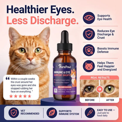 PurePaw™ Immune & Eye Support Drops