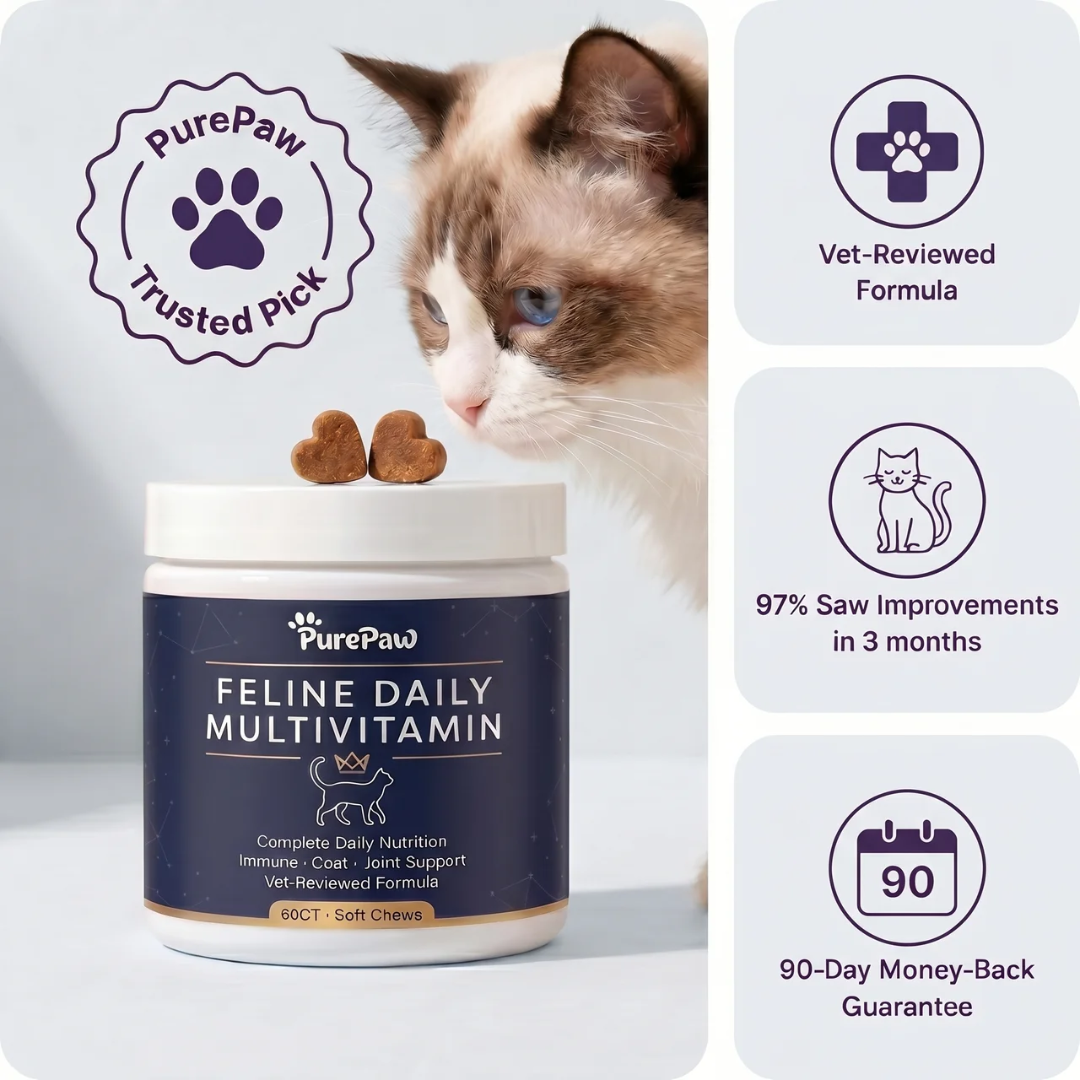 PurePaw™ Feline Daily Multivitamin Chews
