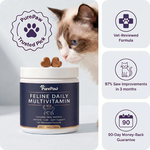 PurePaw™ Feline Daily Multivitamin Chews