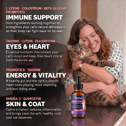 PurePaw™ Immune & Eye Support Drops
