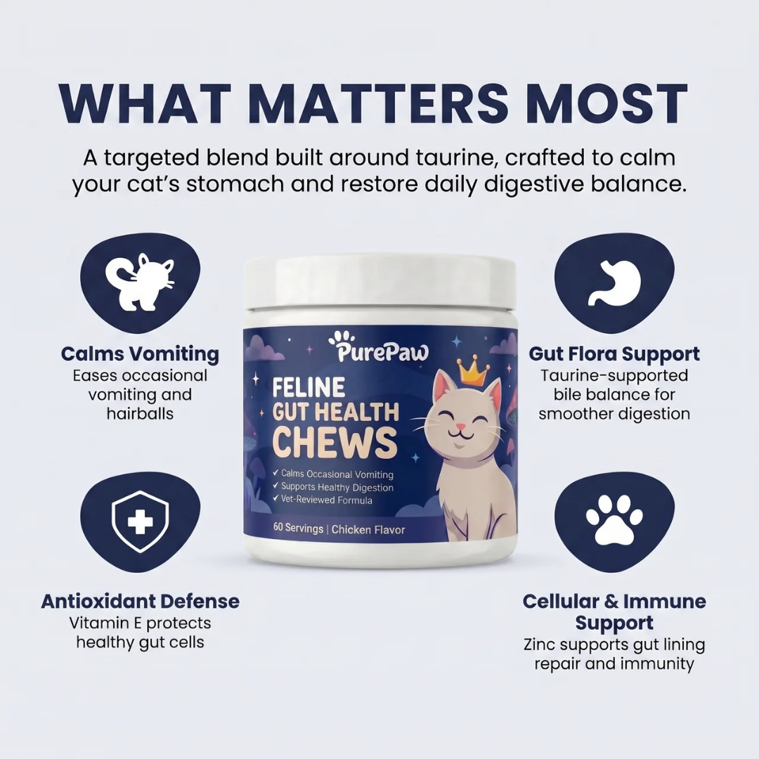 PurePaw™ Feline Gut Health Chews
