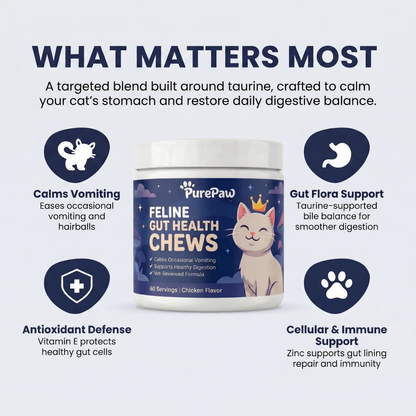 PurePaw™ Feline Gut Health Chews