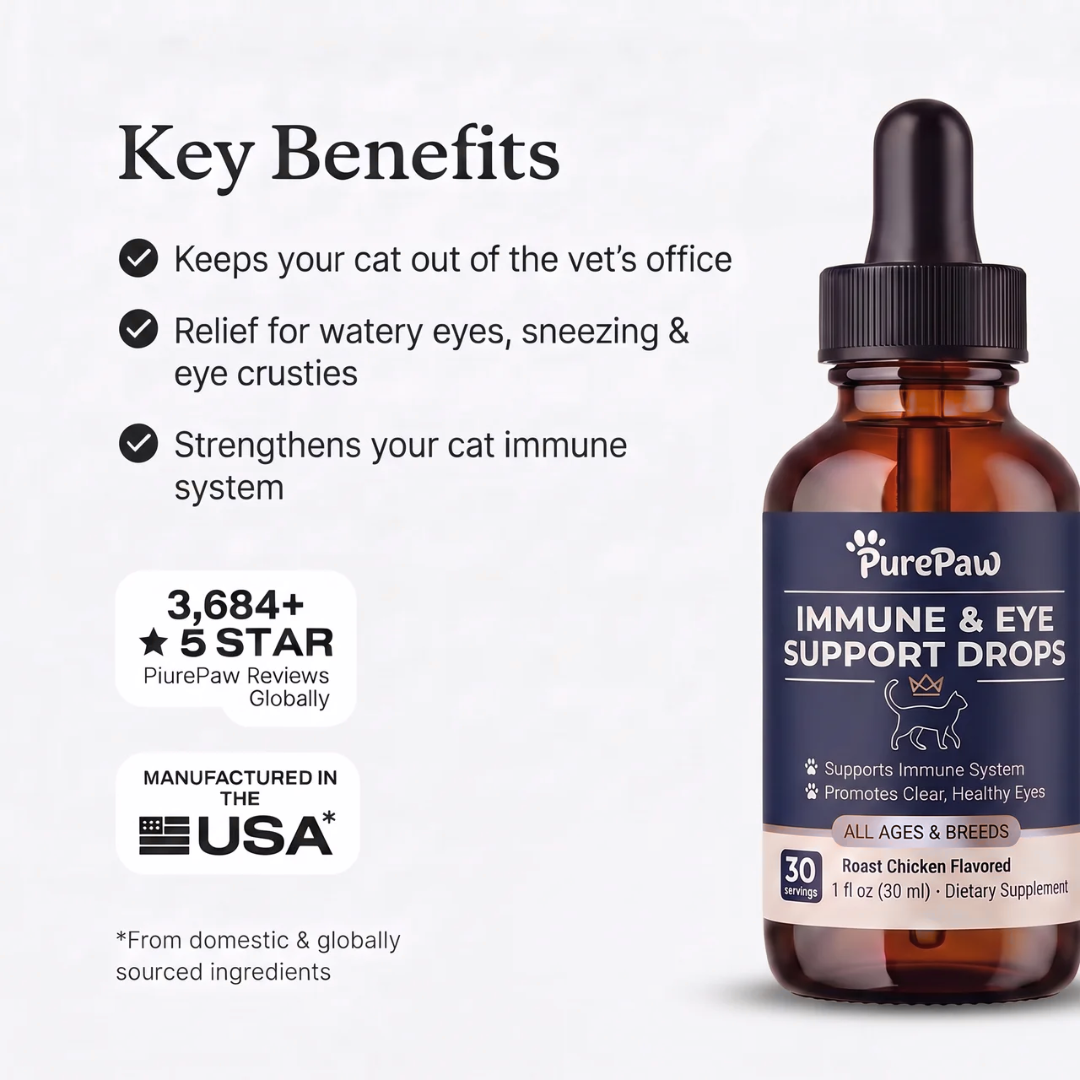 PurePaw™ Immune & Eye Support Drops