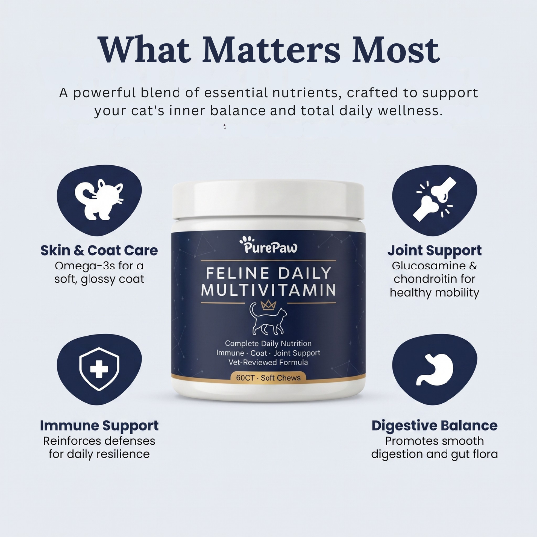 PurePaw™ Feline Daily Multivitamin Chews